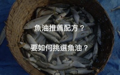 魚油怎麼挑?4種魚油推薦複方成份!